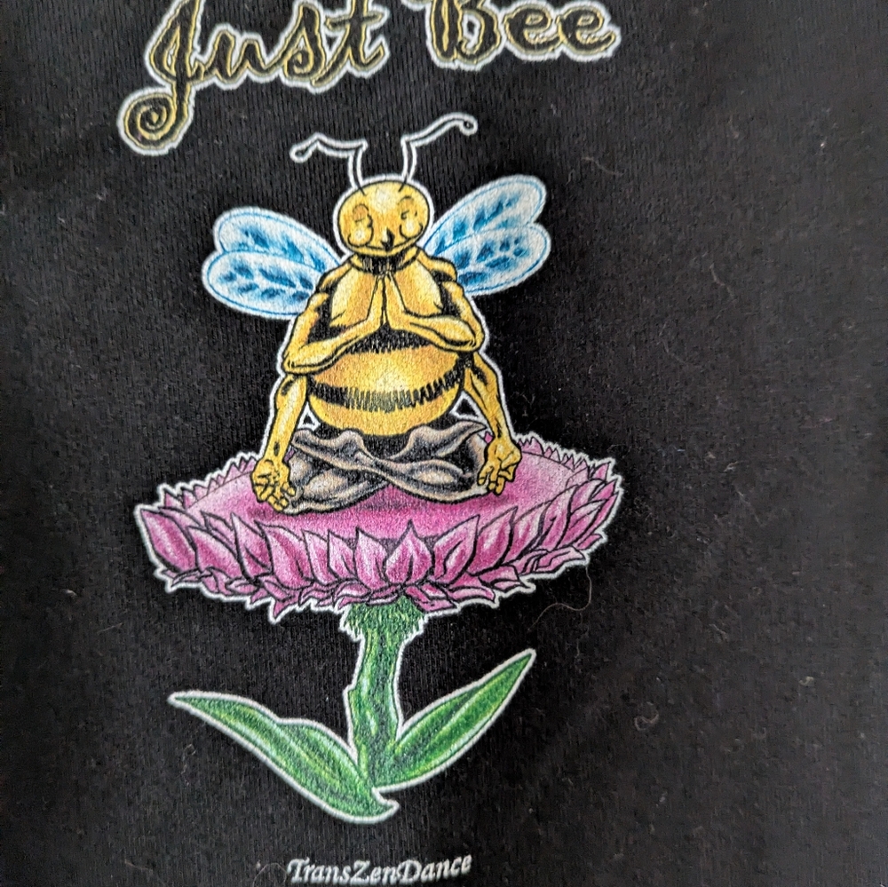 NWT Bella Brand Yoga Pants.  Just Bee Logo, Custom Designed.